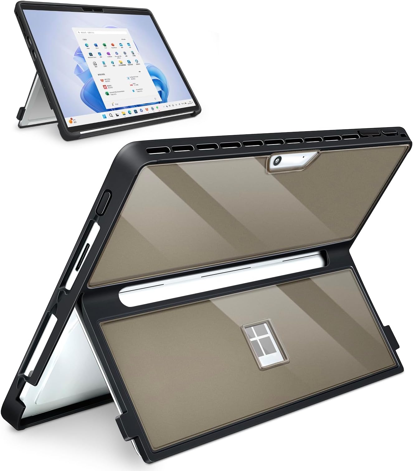 Surface Pro 13 Case MoKo Case Fit Microsoft Surface Go 3 2021